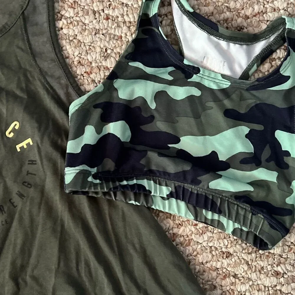 Justice size 7 girls active wear tank top